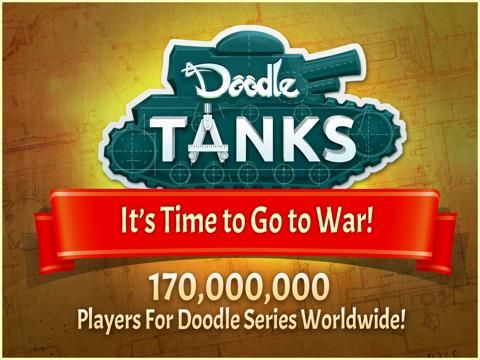 Doodle Tanks HD game screenshot