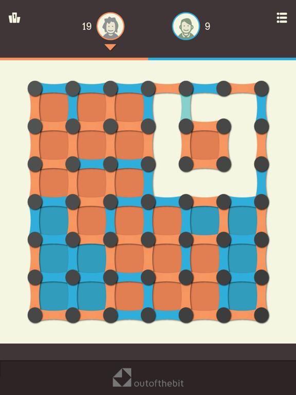 Dots and Boxes 2013 game screenshot