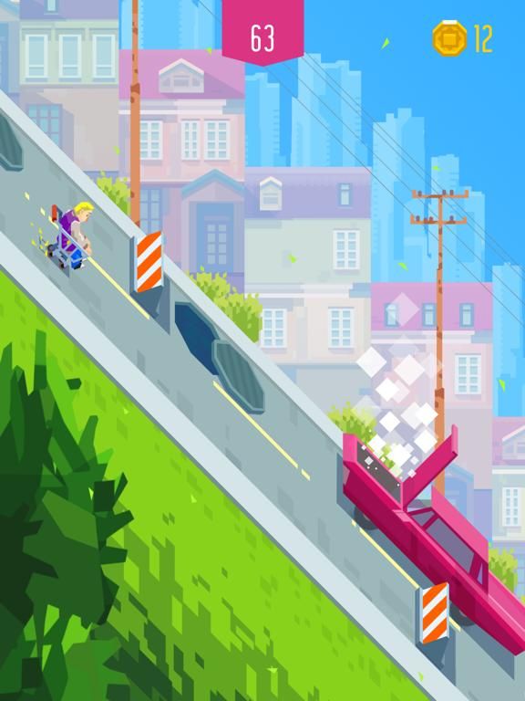 Downhill Riders game screenshot