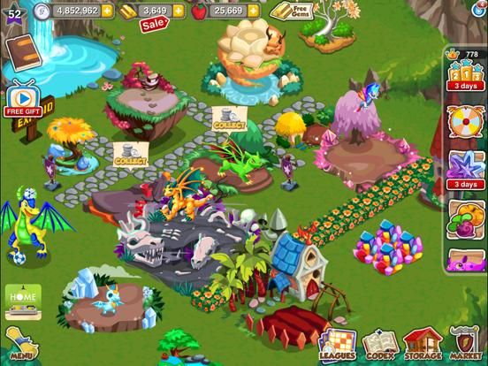 Dragon Story game screenshot