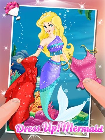Dress Up Mermaid game screenshot