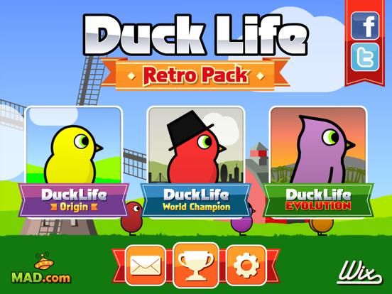 Duck Life: Retro Pack game screenshot
