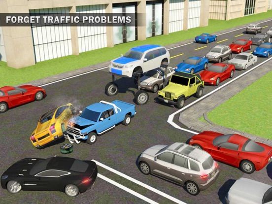 Elevated Car Driving Simulator:Mr President Escort game screenshot