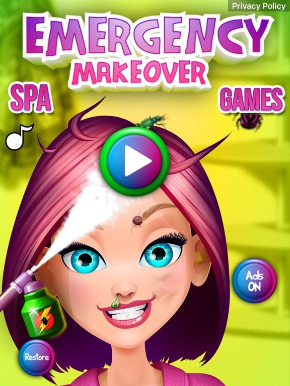 Emergency Makeover game screenshot