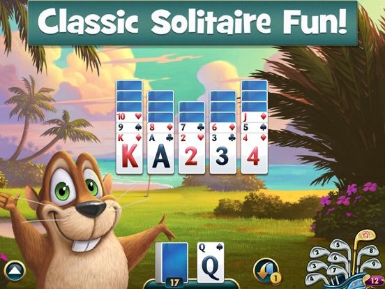 Fairway Solitaire game screenshot