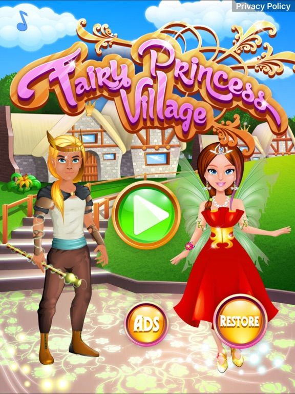 Fairy Princess Village game screenshot