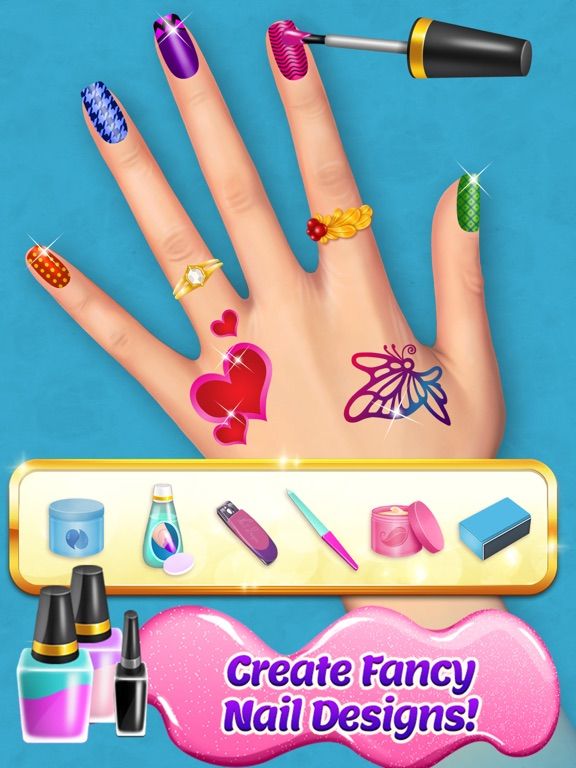 Fancy Nail Shop game screenshot