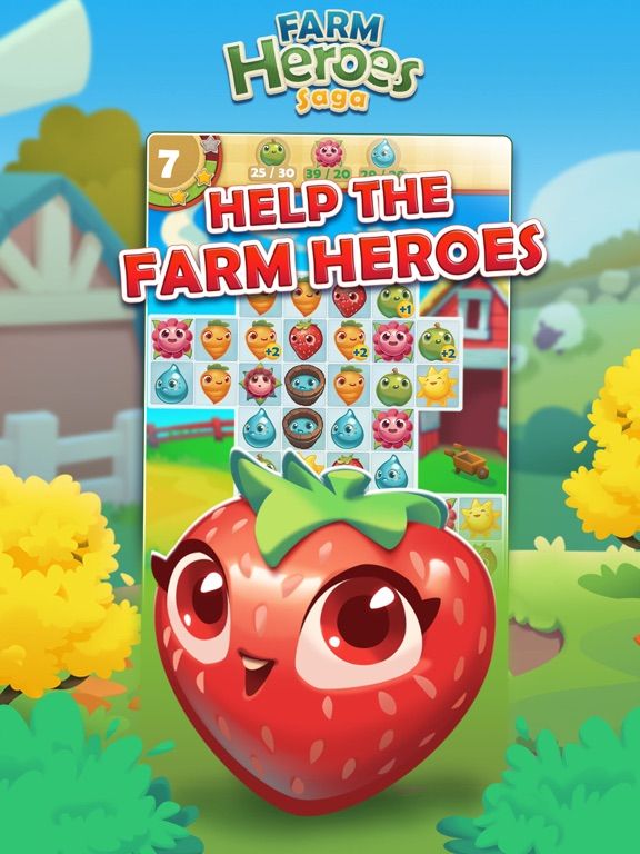 Farm Heroes Saga game screenshot
