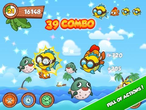 Flick The Fish game screenshot