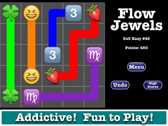 Flow Jewels game screenshot
