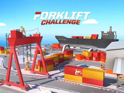 Forklift Challenge game screenshot