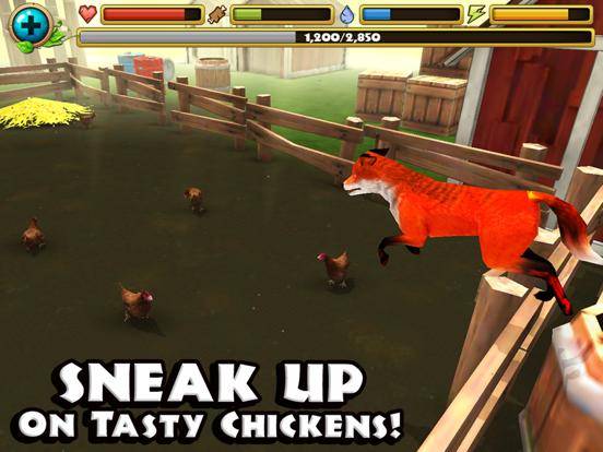 Fox Simulator game screenshot
