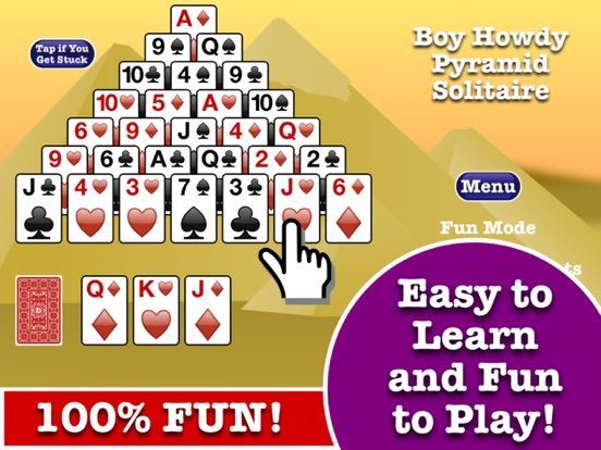 Free Pyramid Solitaire! Deluxe Pyramids Card Game!