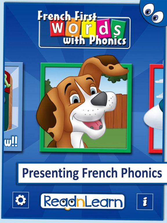French First Words with Phonics: Preschool Spelling & Learning Word Game for Children game screenshot