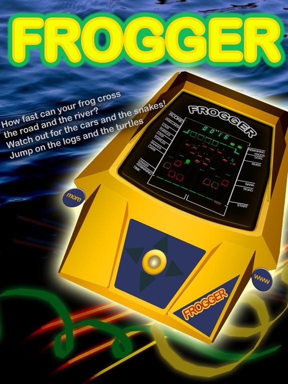 Frogger-top: The Tabletop Classic! game screenshot