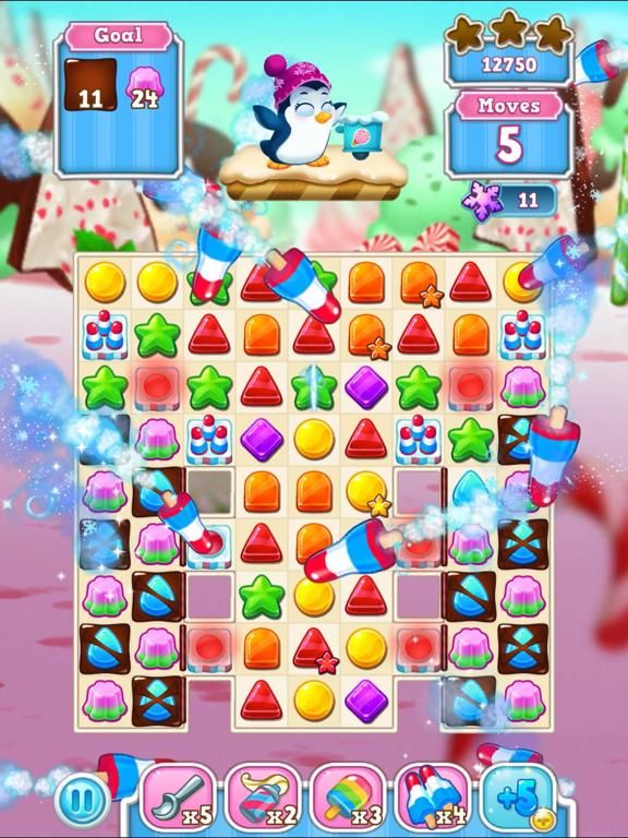 Frozen Frenzy Mania game screenshot