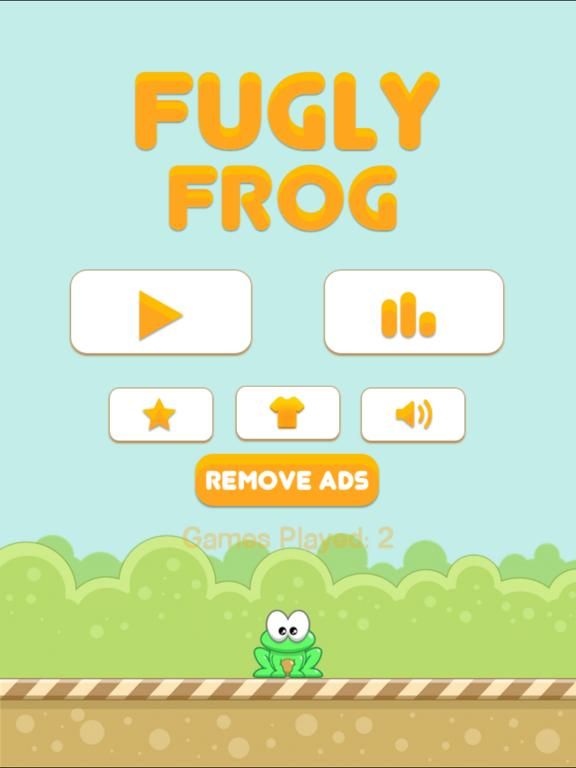 Fugly Frog game screenshot