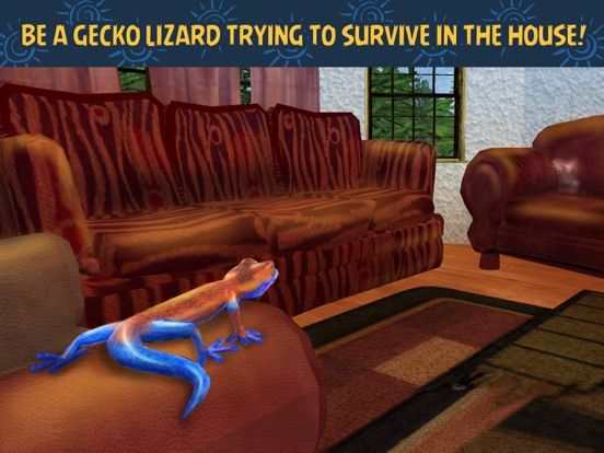 Gecko Survival Simulator 3D game screenshot