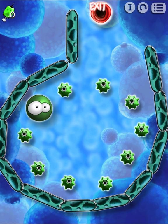 Get the Germs: Addictive Physics Puzzle Game