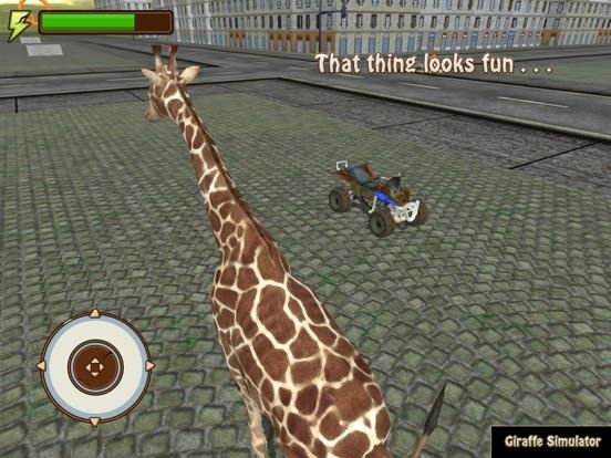 Giraffe Simulator game screenshot