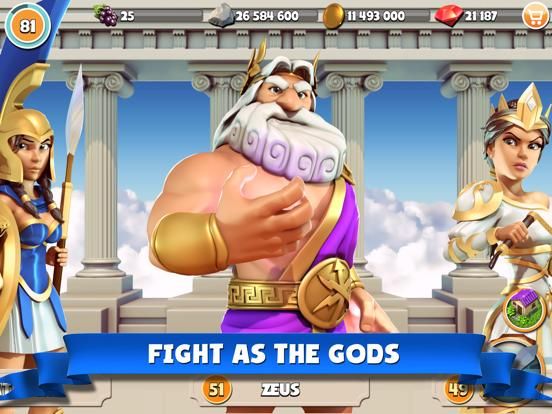 Gods of Olympus game screenshot