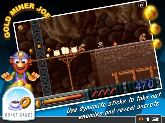 Gold Miner Joe game screenshot