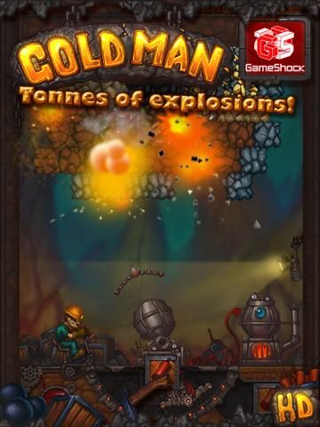 GoldMan HD game screenshot