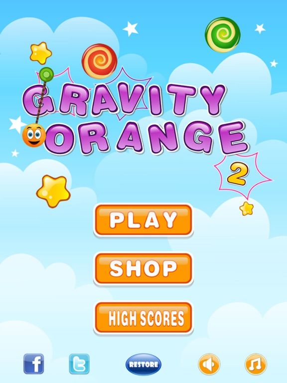 Gravity Orange 2 game screenshot
