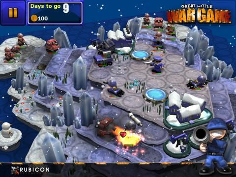 Great Little War Game HD game screenshot