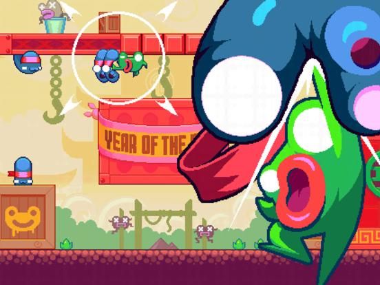 Green Ninja: Year of the Frog game screenshot