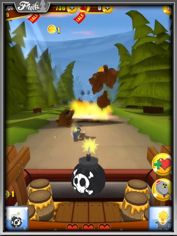 Grumpy Bears game screenshot