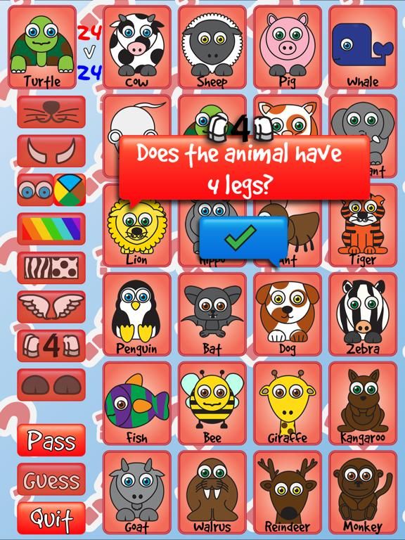 Guess The Animal? game screenshot