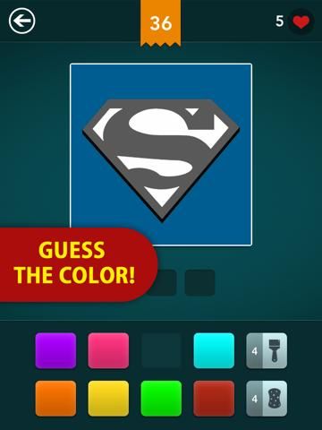 Guess the Color ~ Free Pop Icon Quiz game screenshot