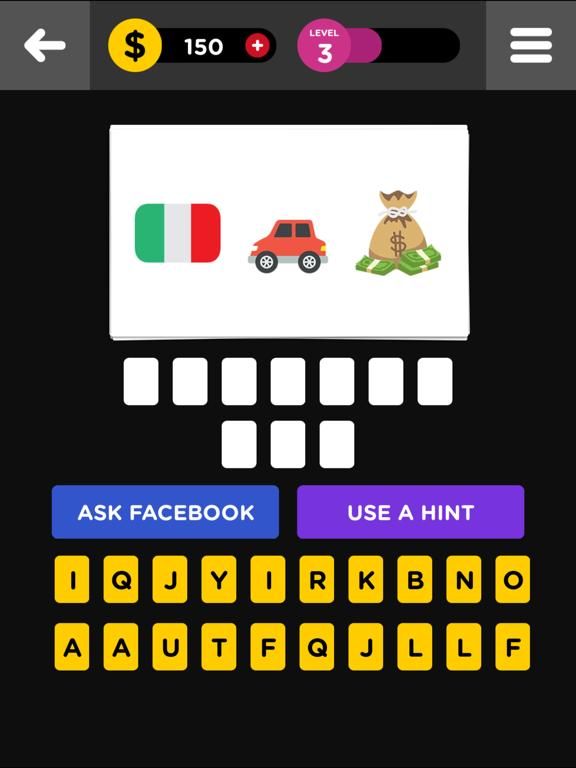 Guess the Emoji game screenshot