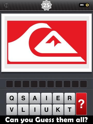 Guess the Logos (World Brands and Logo Trivia Quiz Game) game screenshot