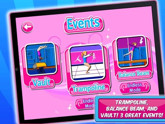 Gymnastics Vault game screenshot