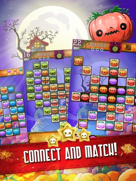 Halloween Swipe game screenshot