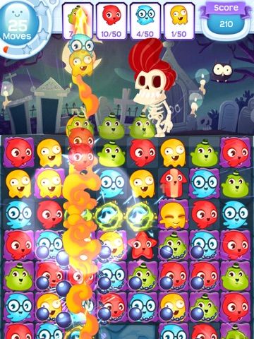 Happy Ghosts game screenshot