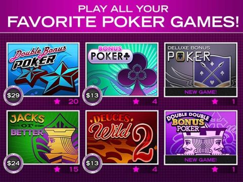 High 5 Casino Video Poker game screenshot