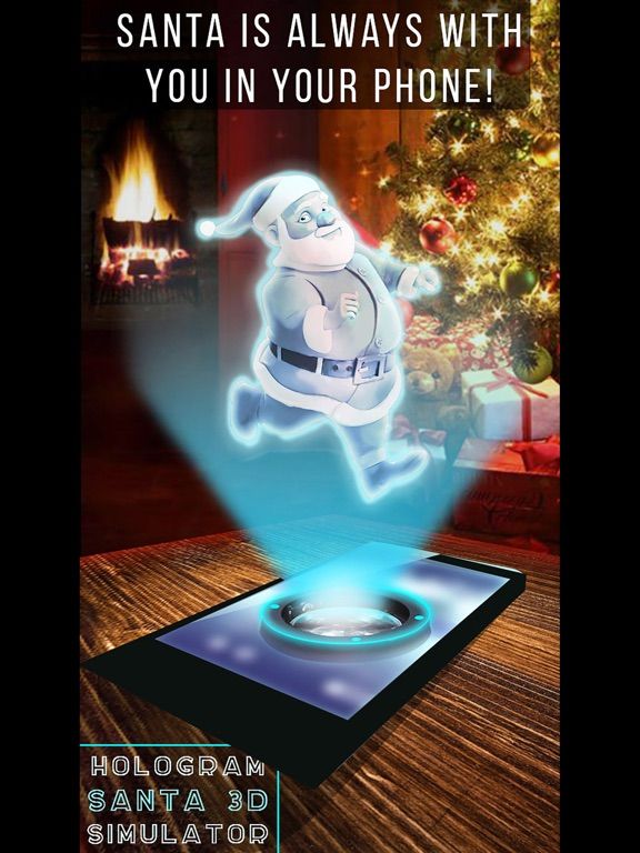 Hologram Santa 3D Simulator game screenshot
