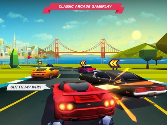 Horizon Chase game screenshot