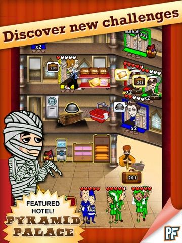 Hotel Dash game screenshot