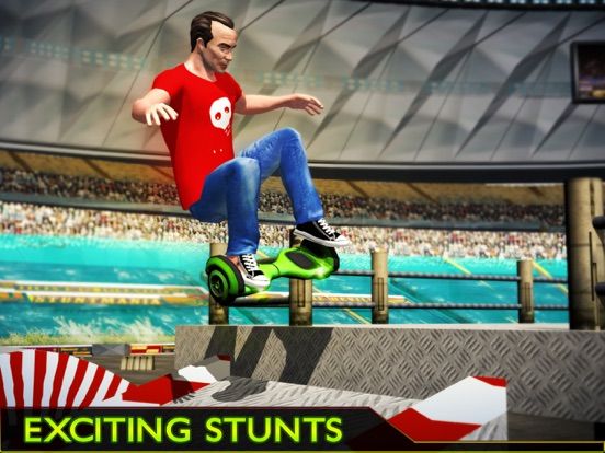Hoverboard Stunts Hero 2016 game screenshot