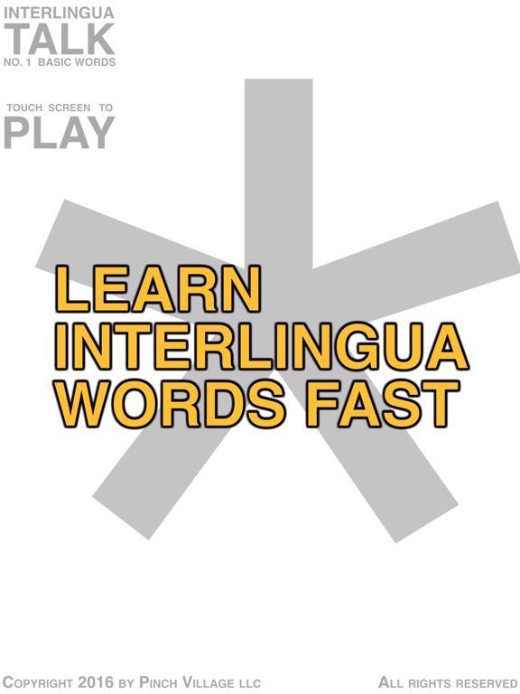Interlingua Talk game screenshot