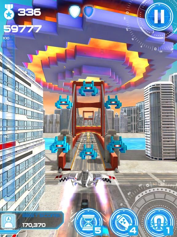 Jet Run: City Defender