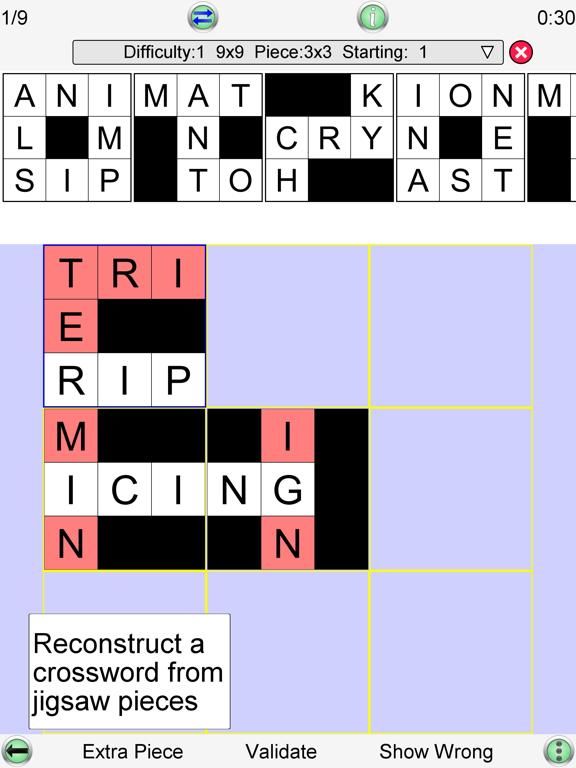 Jigsaw Crossword plus