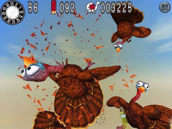 Jive Turkey Shoot game screenshot