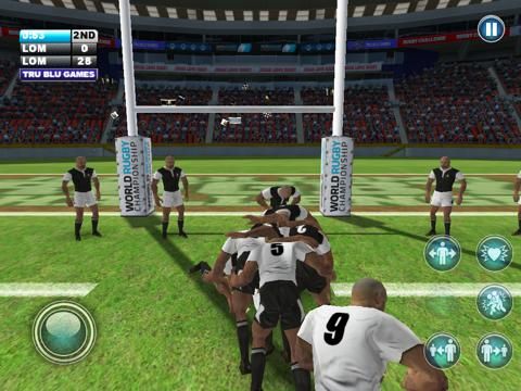Jonah Lomu Rugby Challenge: Quick Match game screenshot