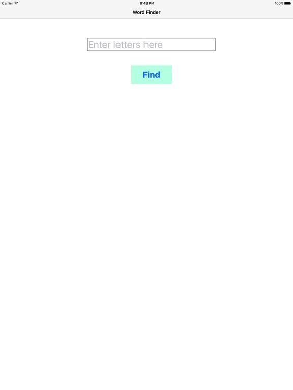 Jumbled Word Solver Advanced