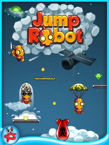 Jump Robot: Free Space Adventure game screenshot